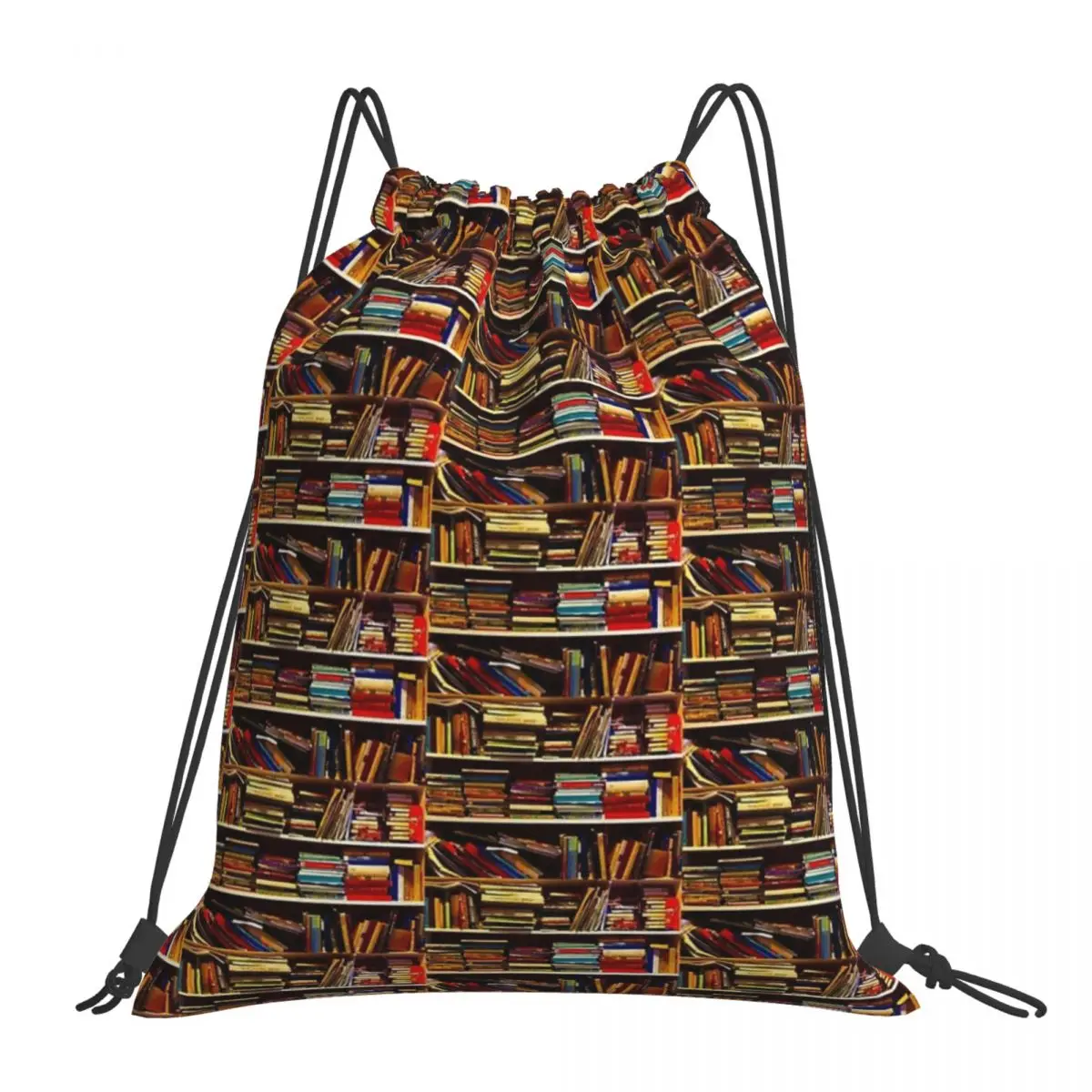 

BOOKS Backpacks Fashion Portable Drawstring Bags Drawstring Bundle Pocket Sports Bag Book Bags For Man Woman Students