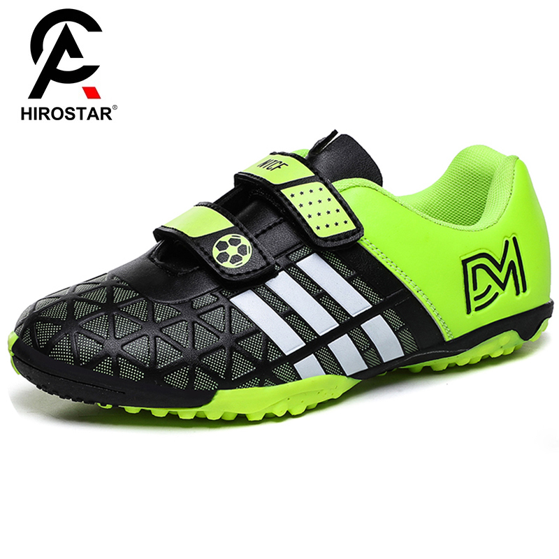 Children Soccer Shoes Sports Society Field Boy Football Shoes Futsal Fast Indoor Sneaker Original Ankle Cleats Football Boots