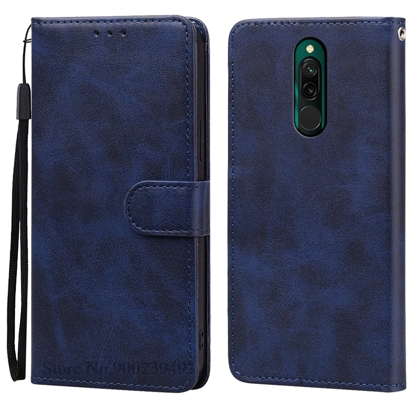 Luxury Leather Flip Wallet Case - Premium Bumper Protection & Style