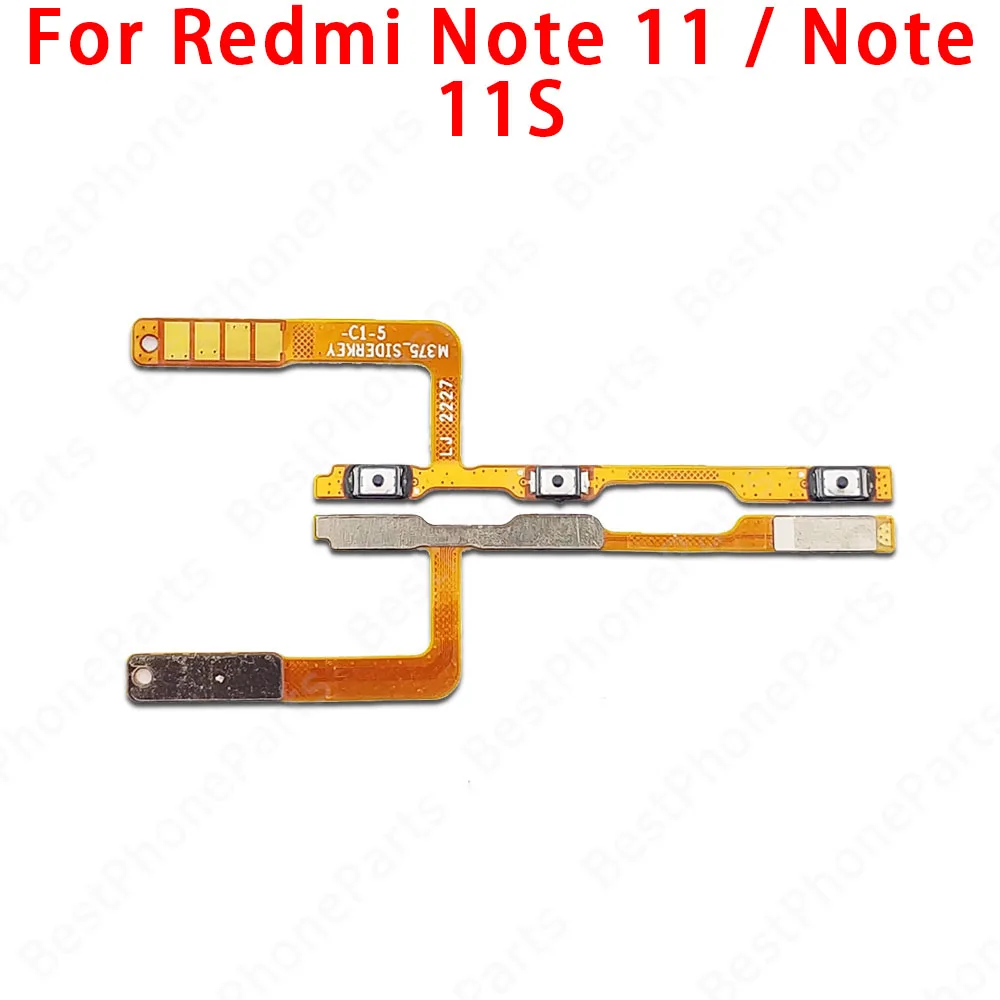 Universal Side Button & Volume Key Flex Cable Replacement Parts