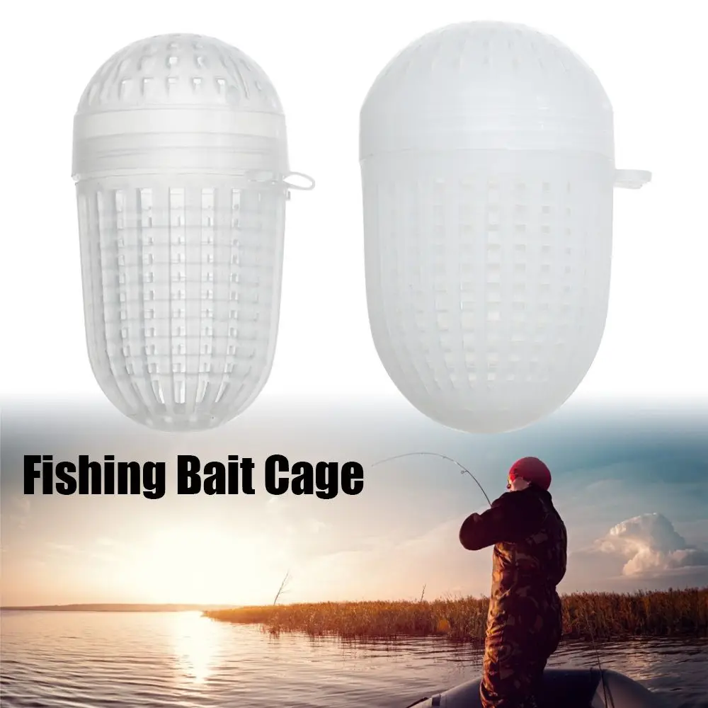 5Pcs/set Fishing Lure Cage to Attract Fish Carp Fishing Bait Cage Trap  Basket Feeder Holder Fishing Lures Cage Tackles - AliExpress