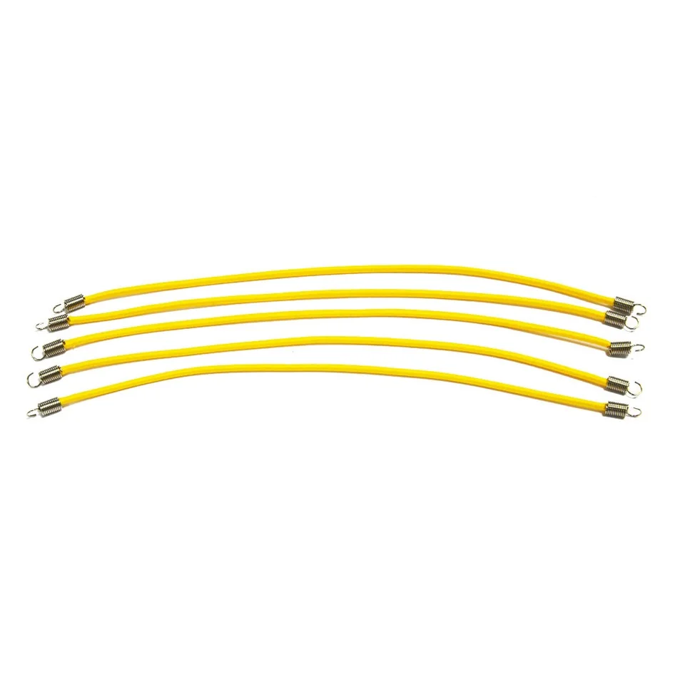 Corda Elastica Per Tetto RC Car – 5 Pezzi Da 15 Cm – Con Ganci – Per D90/SCX10/TRX4 – Accessori Per Modellismo