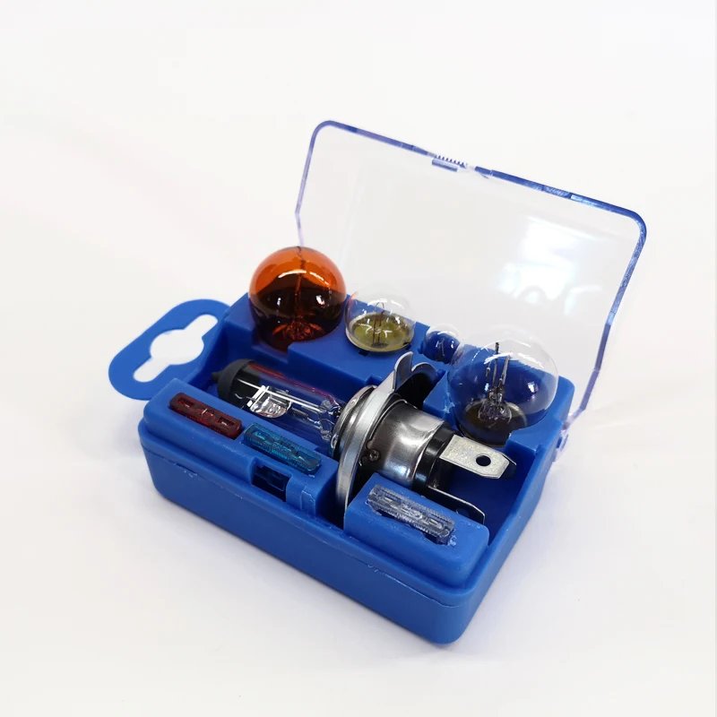 

Travel Emergency Spare Bulb Fuse Kit Box For Land Rover Discovery Sport 2014-18 Car Halogen Emergency Light Bulb Auto Accessory