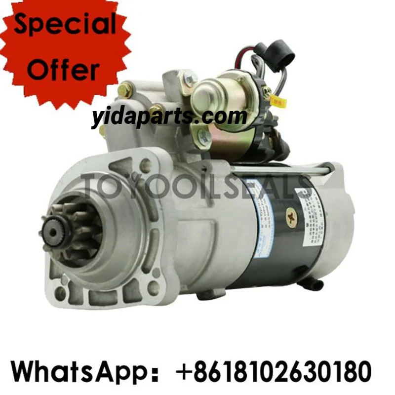 

61200090340 WD615 стартер 24V 10T 8.5KW для двигателя Weichai M105R3071SE