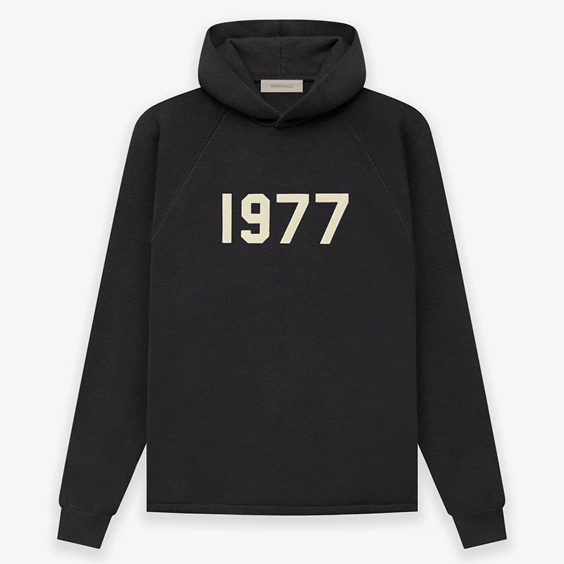 

2022 New Arrive 8th Collection 1977 Letter Print Hoodies Men Women Hip hop Streetwear Oversized Sweatshirts