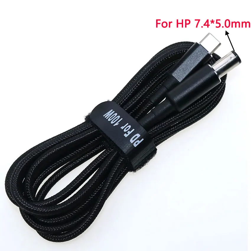 Versatile USB-C to Multi-Size DC Male Plug Converter Charging Cable