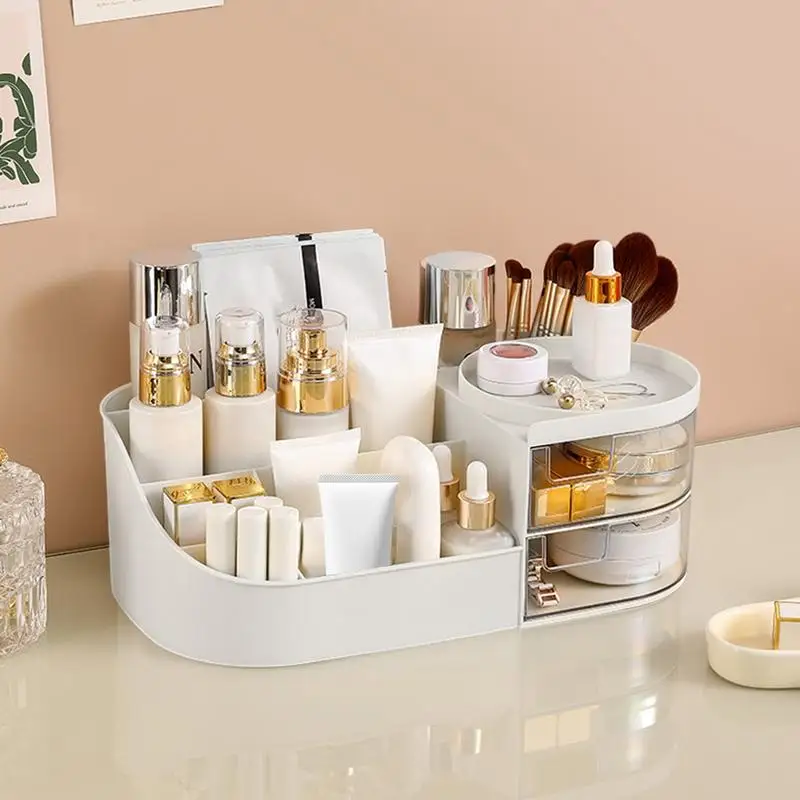

Cosmetic Display Cases Skincare Dustproof Tabletop Makeups Oraganization Box Home Organization Supplies For Dressing Table