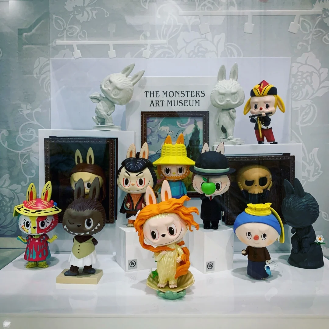 Originale Labubu The Monsters Art Series Blind Box Toy Figure Mona Lisa Mystery Box Cute Anime Character Regalo Di Natale