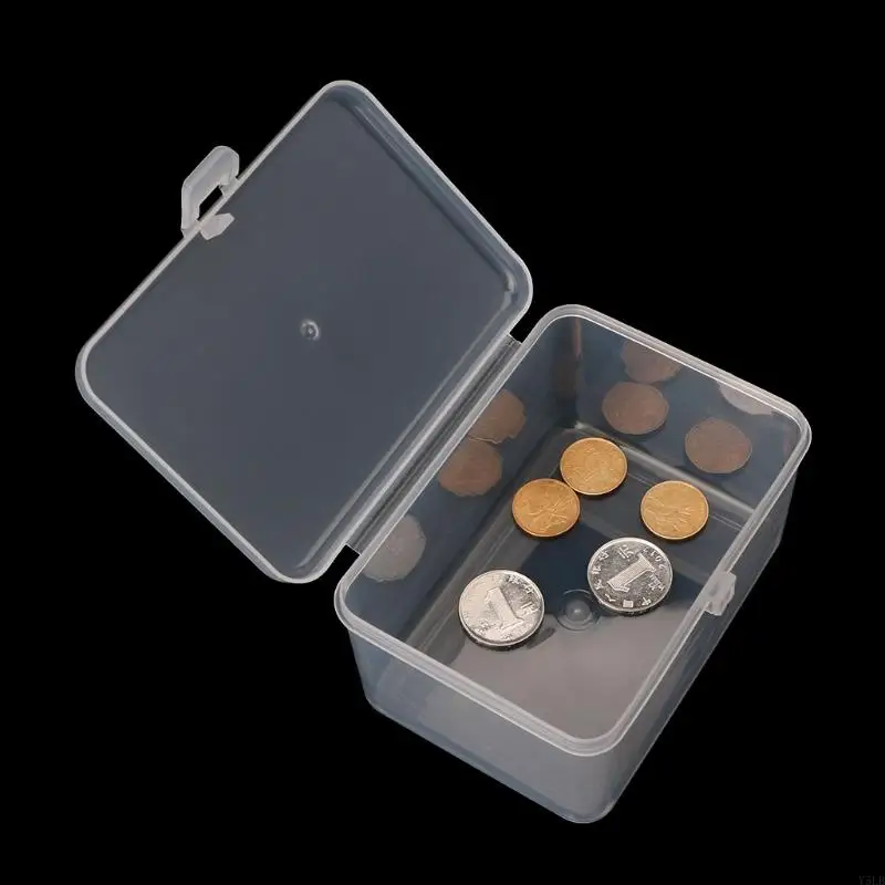Y5LB Transparent Storage Box Stackable Latching Cosmetic Lipstick for Case Holder