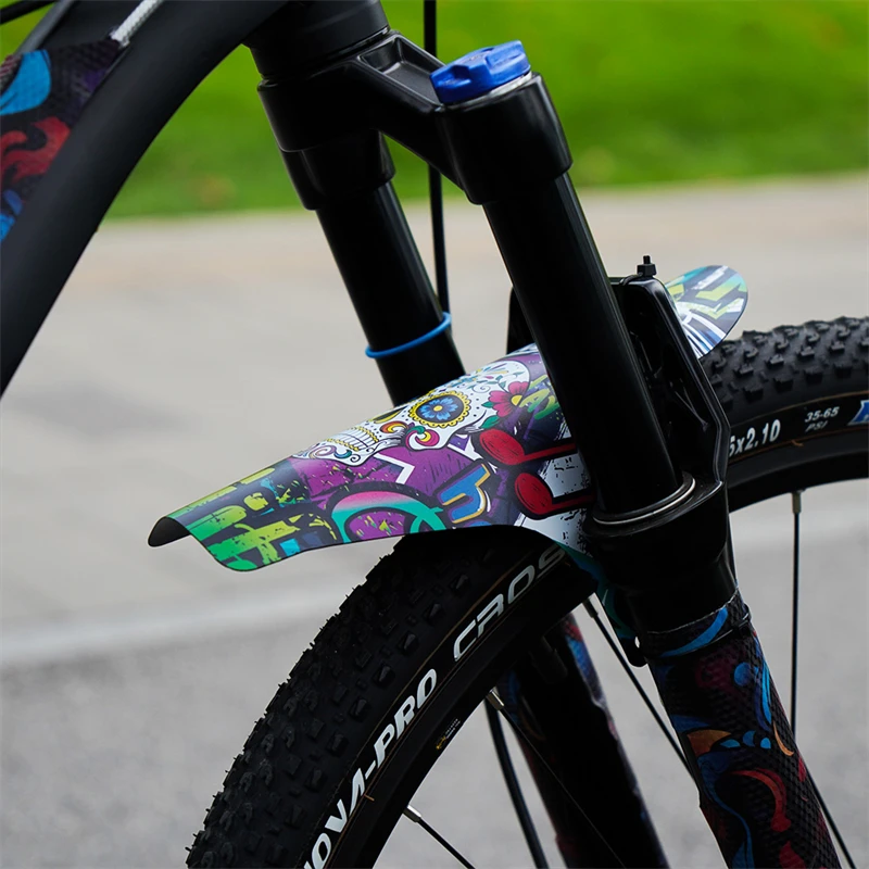 Description Picture 5 of itemChooee Mudguard Bicycle Fenders Front+Rear Universal Mud Guard Mtb Road Bike Wings Marine Materials Cycling Accessories