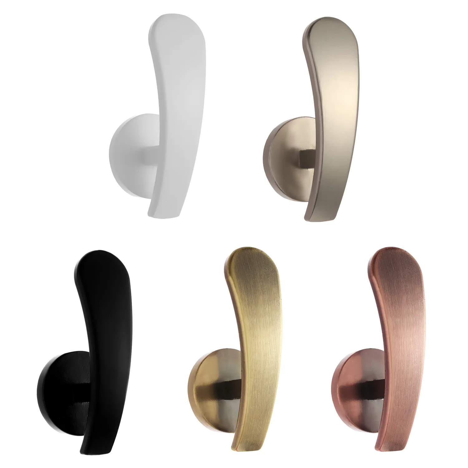 Retro Practical Mounted Metal Hooks Modern Curtain Tieback Curtain Hooks Wall Hanger Holder Home Decor Accessories