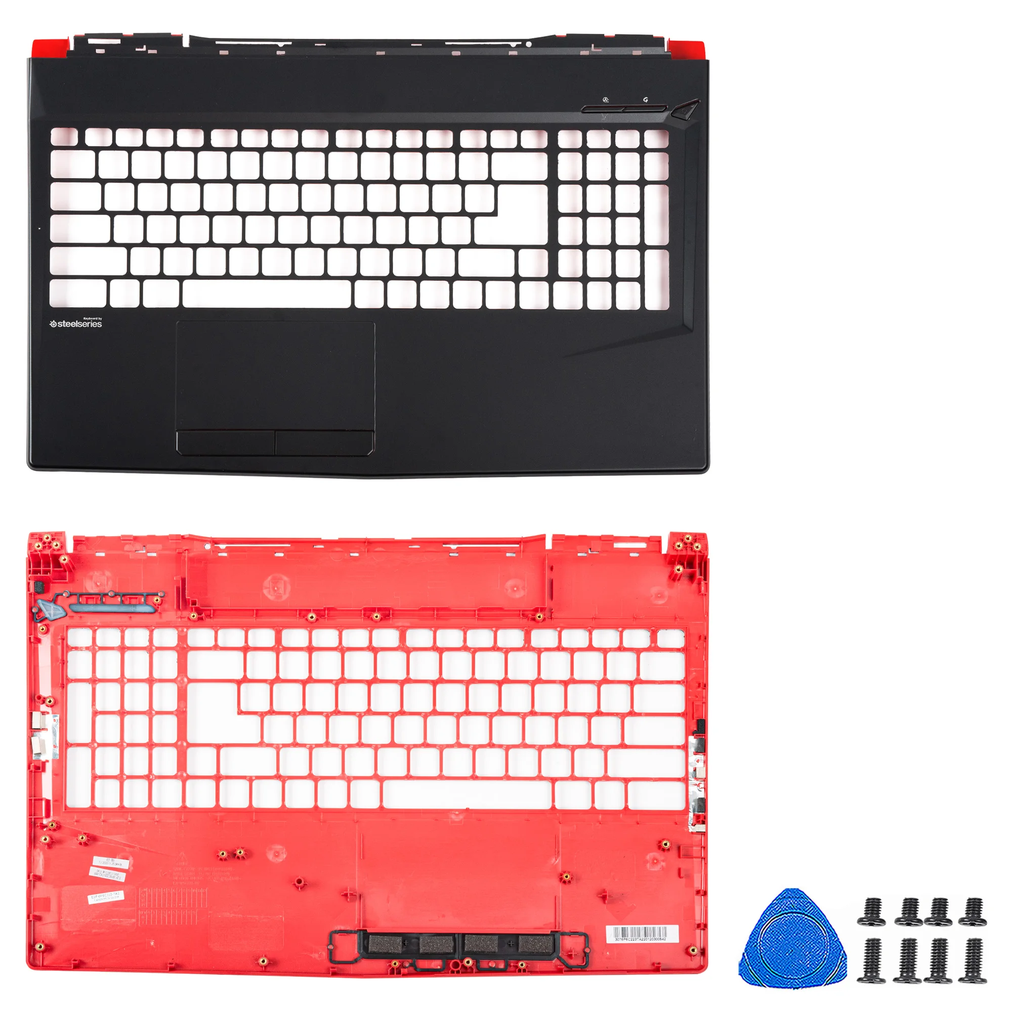 GL63 8SC/8RB/8RCS 9SC MS-16P7 MS-16P4 MS-16P5 LCD 뒷면 커버 베젤 대문자 하단 케이스 교체 용 노트북 부품