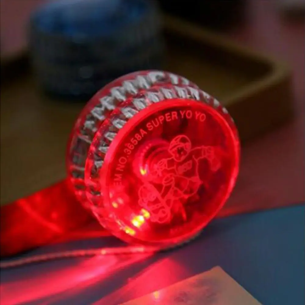 Yoyo Ball 1Pcs Classic Mini LED Flashing Yoyo Ball Toys Creative Fashion Children Entertainment Brain Game Sports Toy For Kids Gift