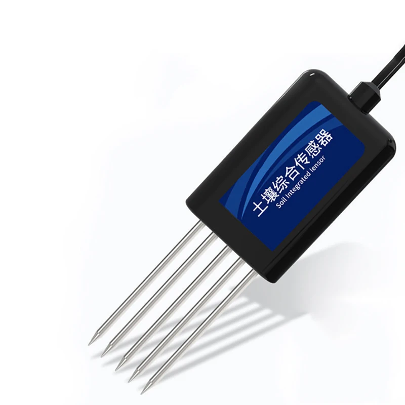 485 농업 토양 온도 및 습도 센서 ph NPK 수분 ec 감지 기기, 다산 영양소 온실