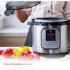 Electric Pressure Cooker 10 in 1 Multifunctional, Slow Cooker, Rice Maker, Programmable with 18 Cooking Presets, Non-Stick, 6 Qt 4