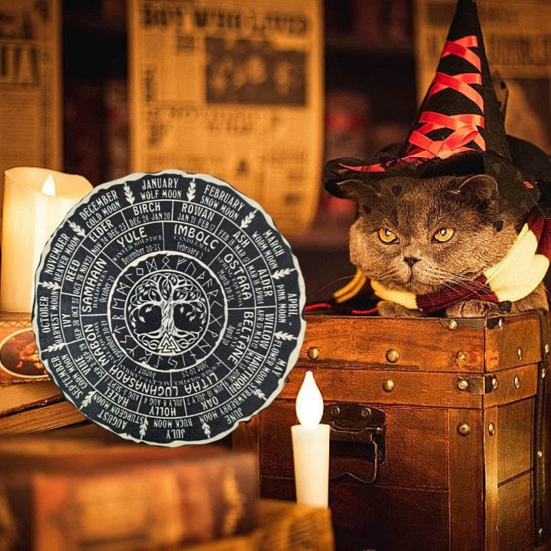 

Деревянные украшения ручной работы, елочный календарь для персонализированного стиля, календарь, долговечный, качественный,