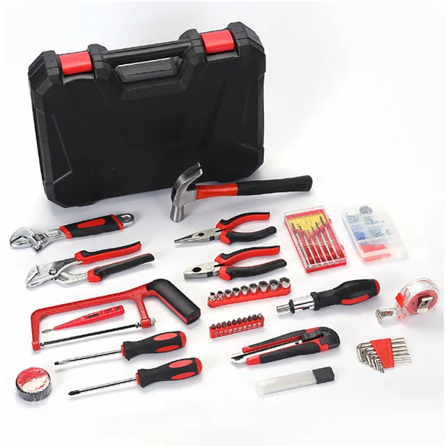 108 Piece Enhanced Hardware Gift Tool Set Repair Kit Daily Home