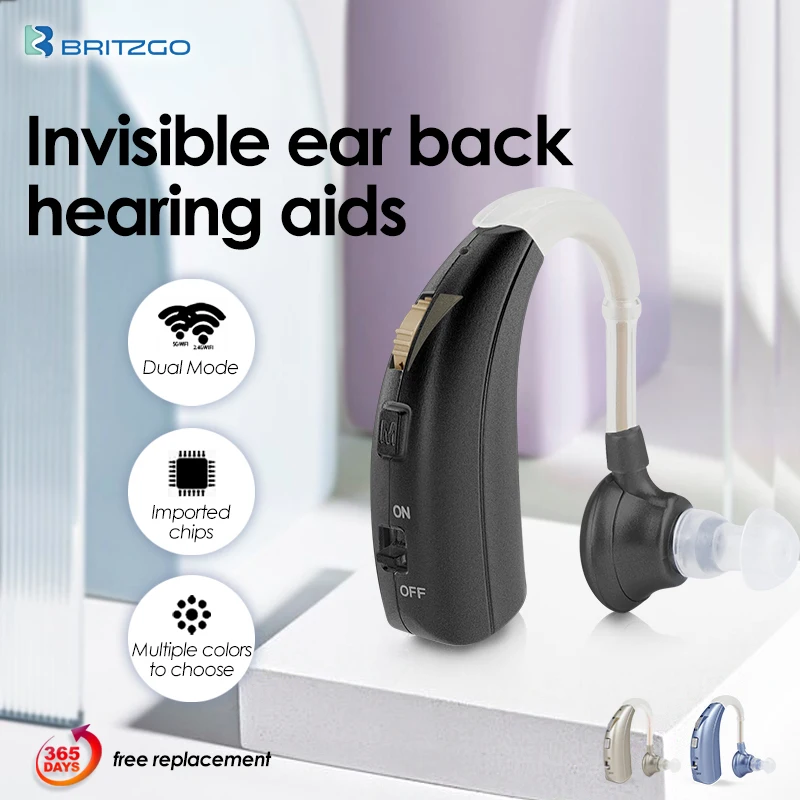 Apparecchi Acustici BTE Disposivo Amplificatore Vocale Enhancer Del Suono Regolabile K Per Apparecchi Acustici Cura Dell'orecchio Utilizzare La Batteria S-138 - Foto 9