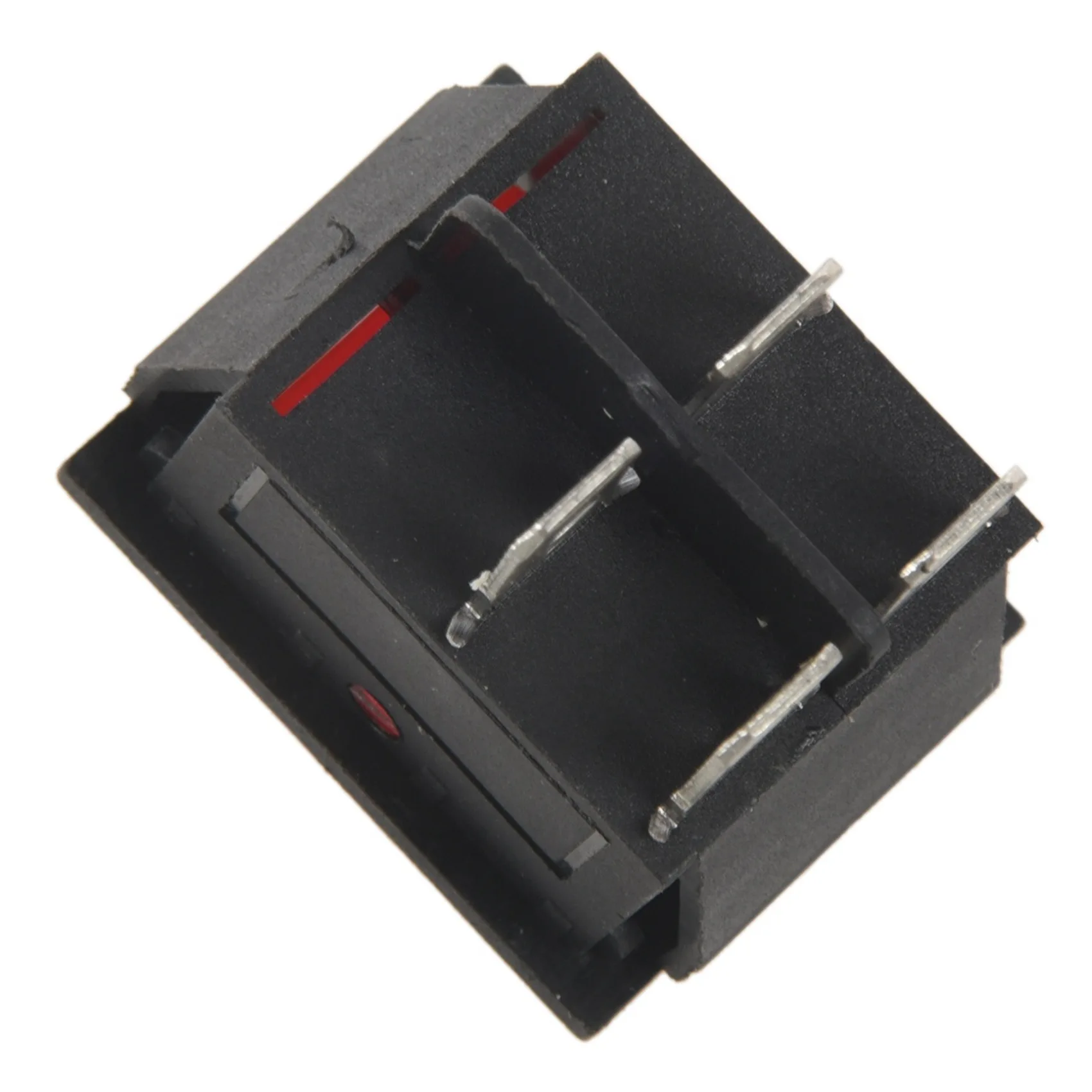 AEF6-6X 레드 라이트 4핀 DPST ON/OFF 스냅인 로커 스위치 15A/250V 20A/125V AC 28X22mm