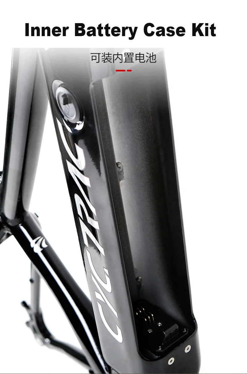 EBike Frame Twitter Mtb Alluminum Alloy Electric Frameset BSA68 Inner