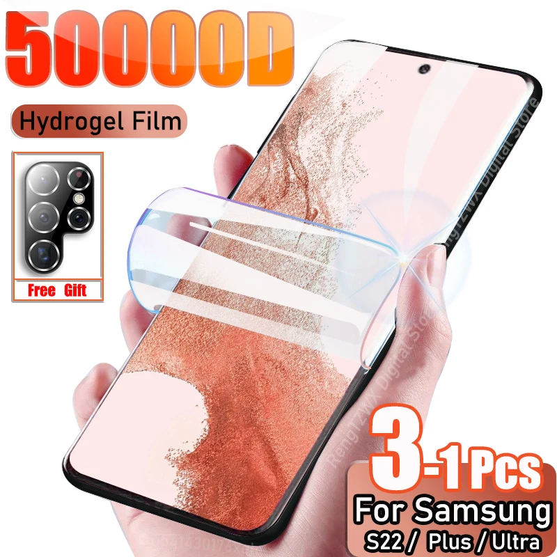 Hydrogel Film für Samsung S22 Ultra Screen Protector Samsung S22 plus S21  S21 plus FE S20