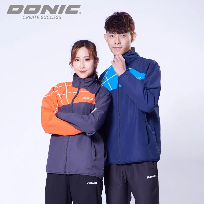 DONIC Table tennis clothes winter sportswear long sleeve ping pong Badminton Sport Jerseys coats trousers 86283