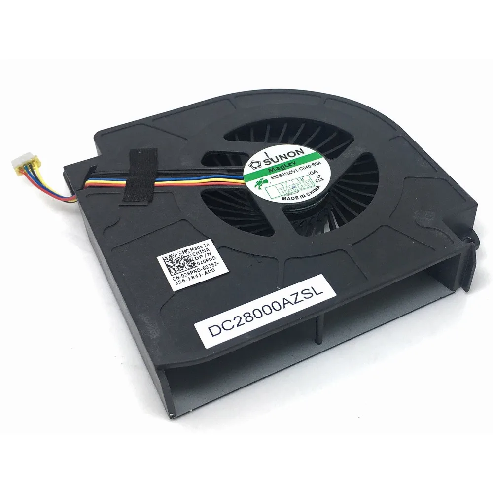 GZEELE New CPU Cooling Fan For Dell Precision M6700 Laptop 26PND 026PND