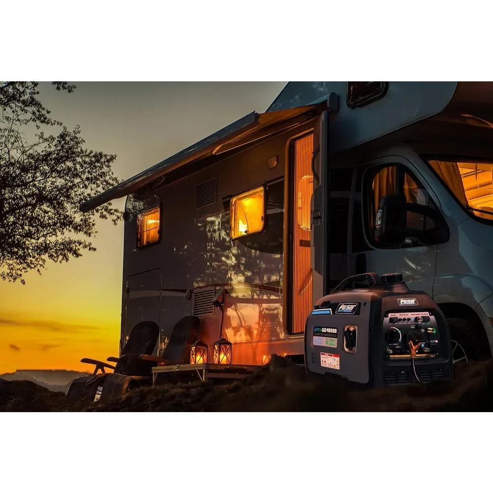 GD400BN, 4000W Portable super-quiet Dual Fuel & Parallel Capability, RV-Ready, CARB Compliant