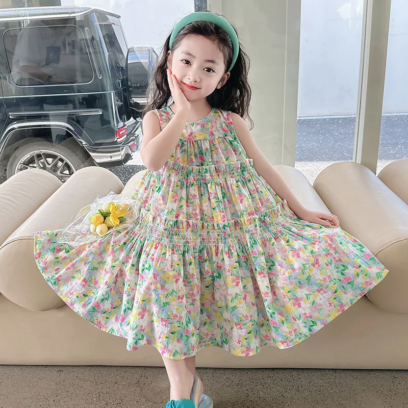 Girls' 3D Graphic Dress Sleeveless 3D Print Summer Spring Vacation Daily  Holiday Cute Casual Sweet Kids 3-10 Years Strap Dress A Line Dress Above  Knee Regular Fit 2026 - $14.49 Girls' Printed Sleeveless Dress