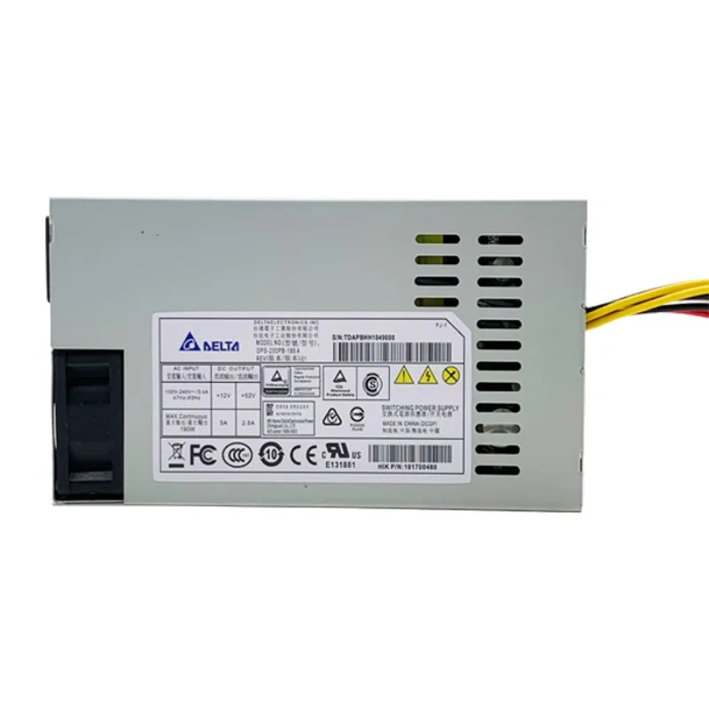 Original para Hikvision 7808n Poe Gravador de Vídeo 200w Fonte de Alimentação Dps200pb185a Ksa-180s2-a - Imagem 4