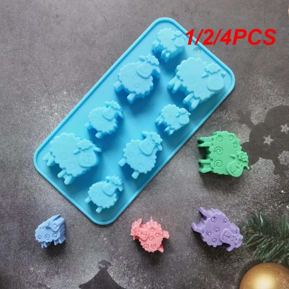 

1/2/4PCS Cake Mold Easy To Separate And Flexible Mold Made Of Silicone Environmentally Friendly Reusable And Durable