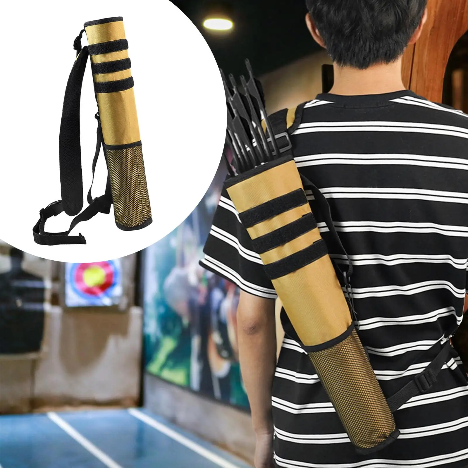 

Сумка со стрелками на бедрах для взрослых, Удобный вместительный утолщенный держатель для стрел