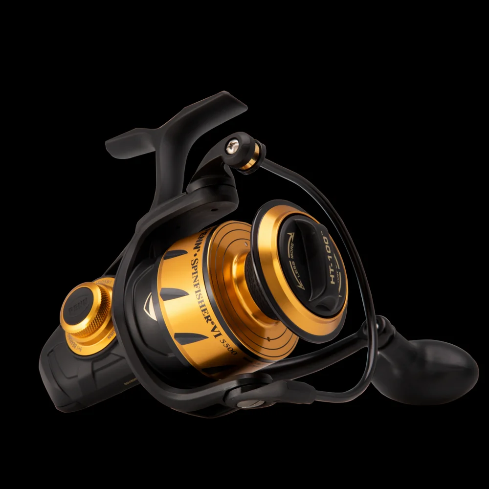 話題のPENNペン最新機！SPINFISHER第6世代Ⅵ　SSⅥ5500新品 100% Original PENN SPINFISHER VI SSVI 3500-10500 5+1BB IPX5