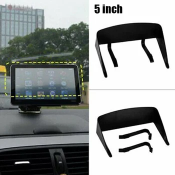 GPS 네비게이터 차양, 범용 GPS 네비게이터, 눈부심 바이저 쉴드, 자동차 차양, 5 인치