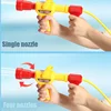 Fireman Backpack Water Gun Large Capacity Pistol Spray Water Guns Pull Out Shooting Soaker Pool Beach Games Outdoor Toy Kid Gift 6