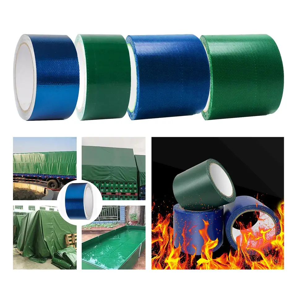 Parche Para Piscina Cinta De Reparación De Tienda Impermeable