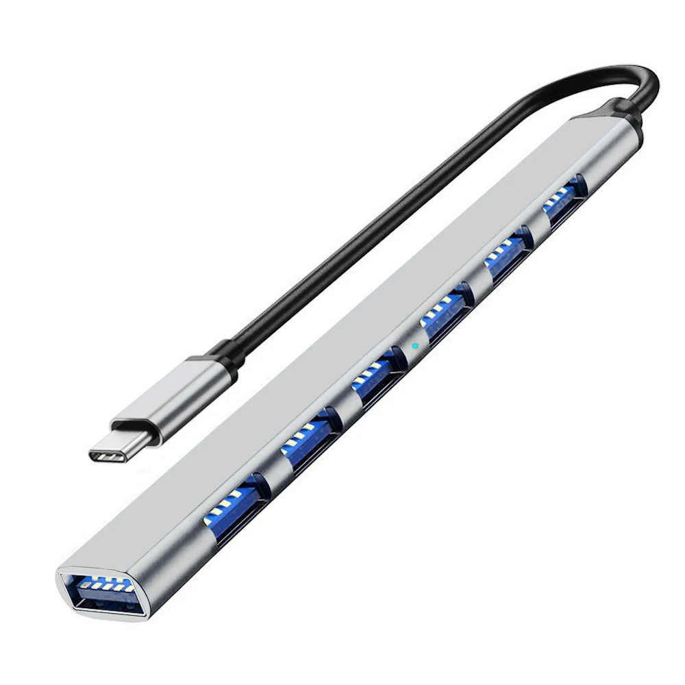 7port type-c Silver