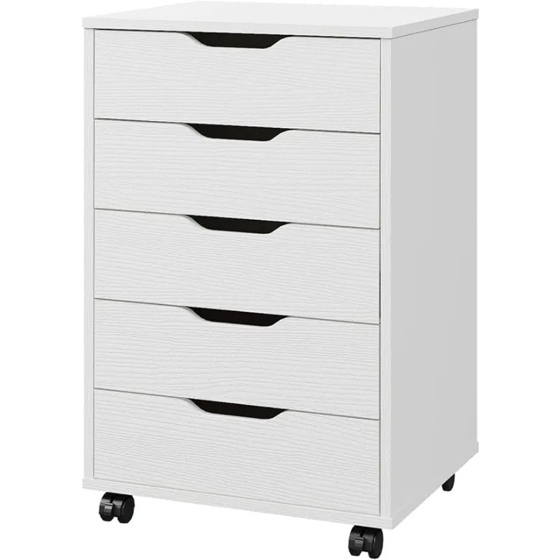 

Panana 5/7 Drawer Chest, Wooden Tall Dresser Storage Dresser Cabinet With Wheels, Office Organization And Storage
