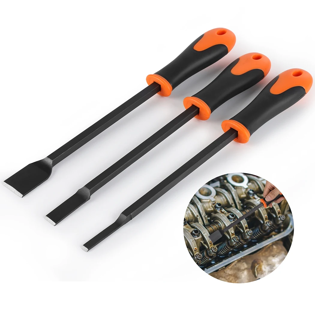 3Pcs Gasket Scraper Automotive Gasket Scraper Window with Blade Tough Scrapers Chrome Vanadium Steel For Removal