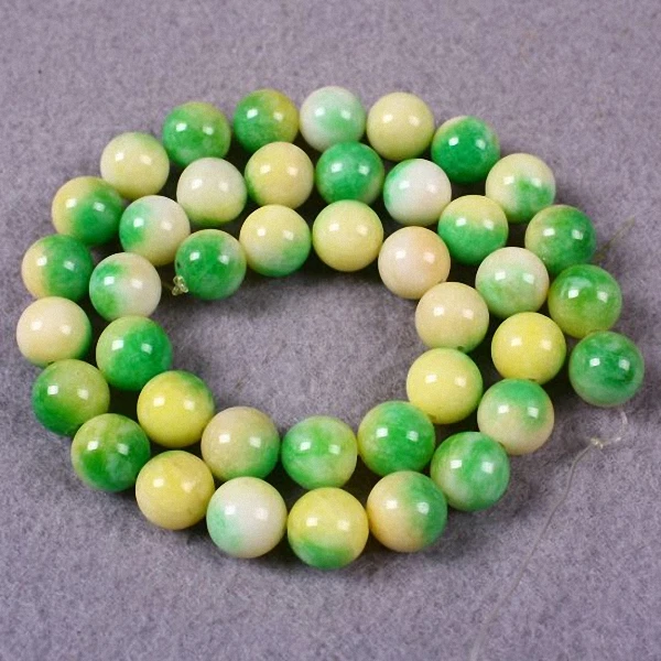 

Разноцветные Круглые бусины-разделители, 15,5 дюйма/нить, 8 мм, для изготовления ювелирных изделий, лечебный Нефритовый камень, бусины «сделай сам» для браслетов и ожерелий