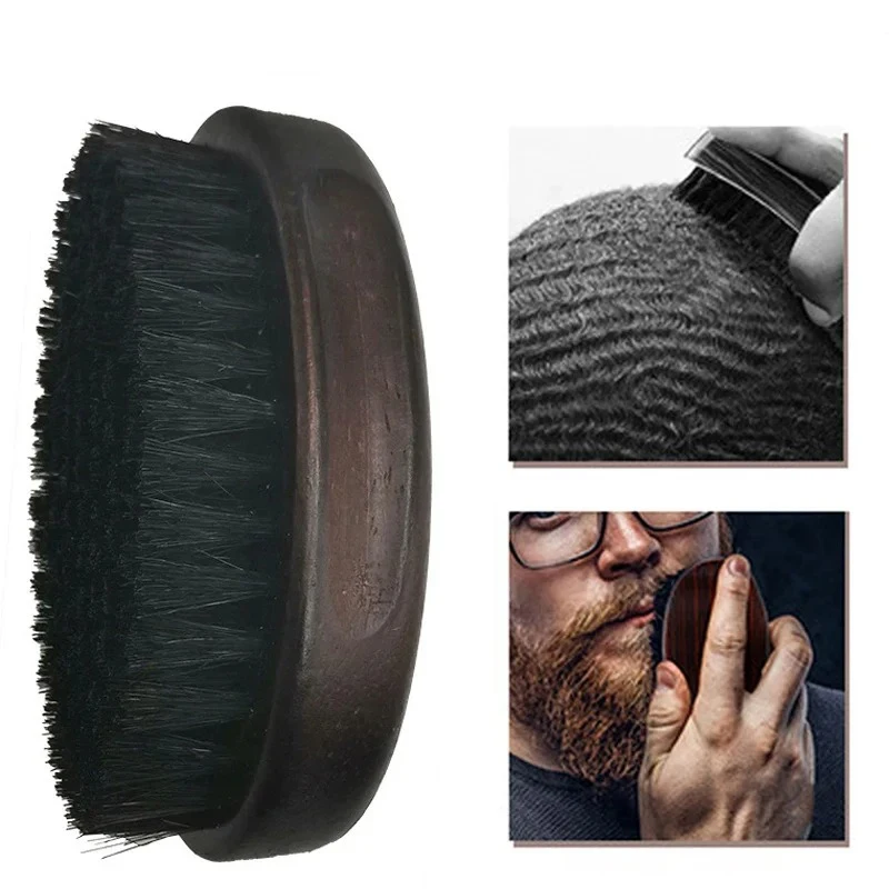 Premium Beard Grooming Kit - Bristle Brush & Bamboo Comb