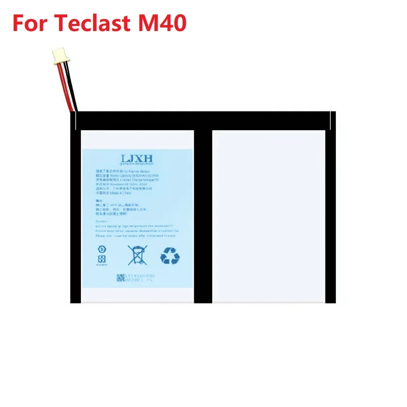 Teclast-bateria para Tablet pc 8000mah M40 22wh 3.8v Peça de Fios Novo