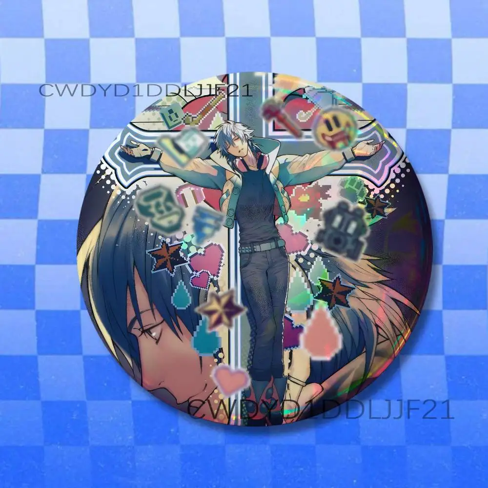 Aoba Seragaki D-DRAMAtical Murder Button Pins Cartoon-Abzeichen, runde Brosche für Rucksack-Accessoires, Schmuck, Geschenk für Freunde – Detail 16