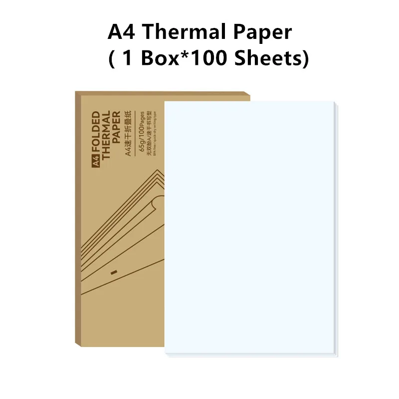 

Personal Office Document Contract Student Homework Test Paper High Quality A4 Heat Sensitive Paper