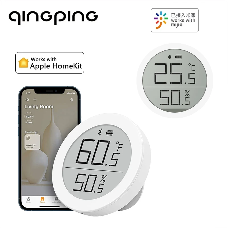 Cleargrass Thermometer Hygrometer Home Bluetooth Compatible Baby Room