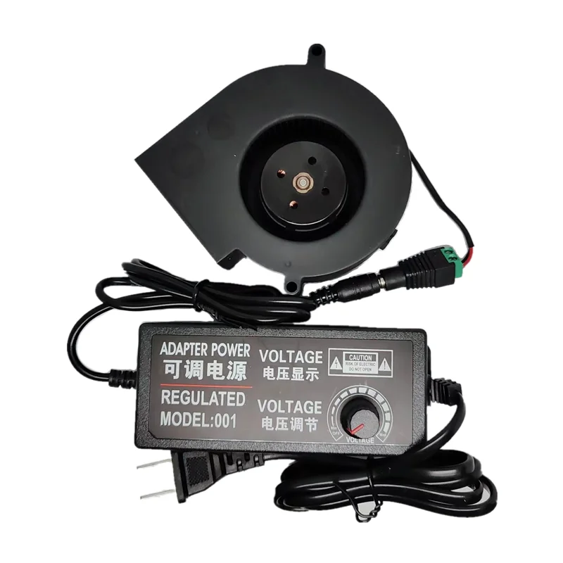 Grande Ventilador de Volume de ar para Violento Bfb1012uh dc 12v 6.00a Ventilador Portátil Regulação de Velocidade - Imagem 4