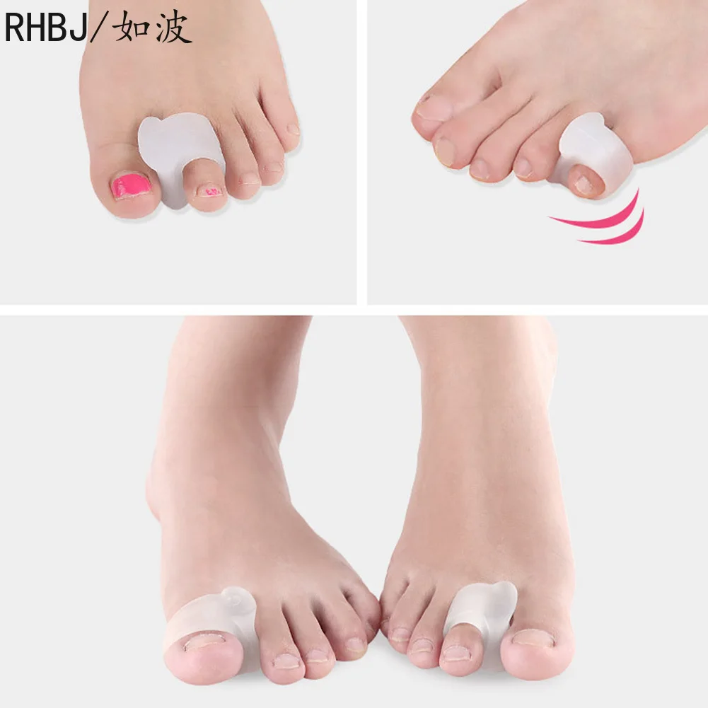 Toe separators 2/4/8pcs Separator Feet Care Protector Silicone