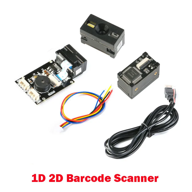 

GM65 GM65S 1D 2D QR Code Image Barcode Identification Module Scanner Scanning Embedded Bar Code Reader Module with Cable