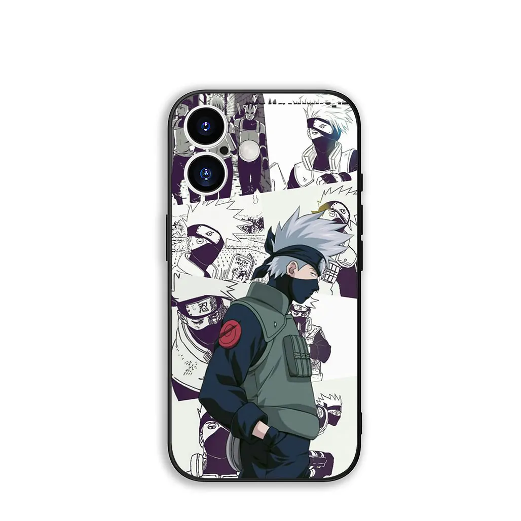 Hinata Hyuga & Kakashi Naruto-Themed Phone Cover Case