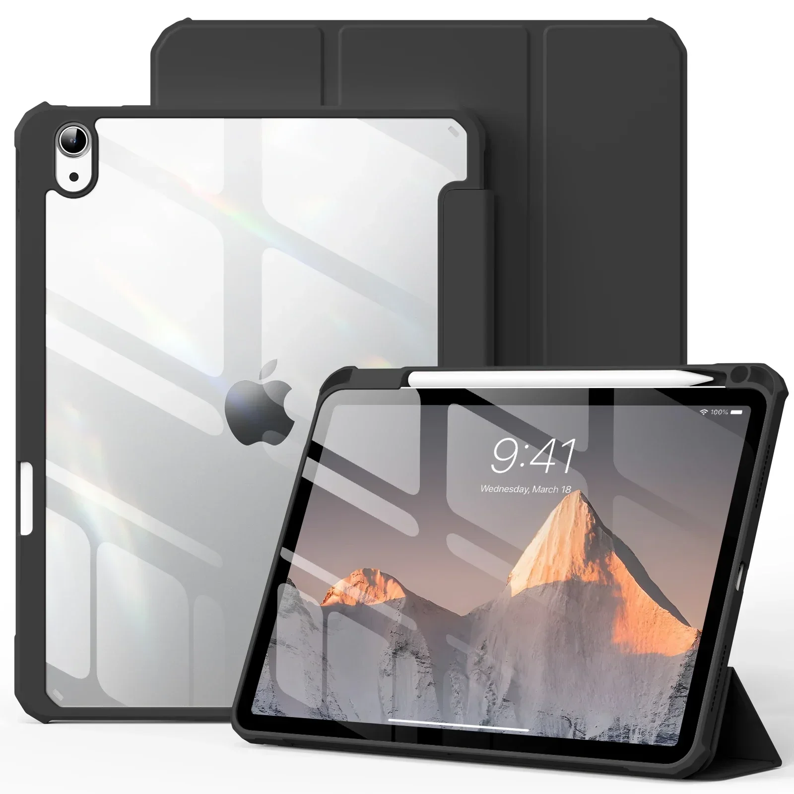 Premium HD Clear Acrylic Shockproof Tablet Case - 2025 Edition